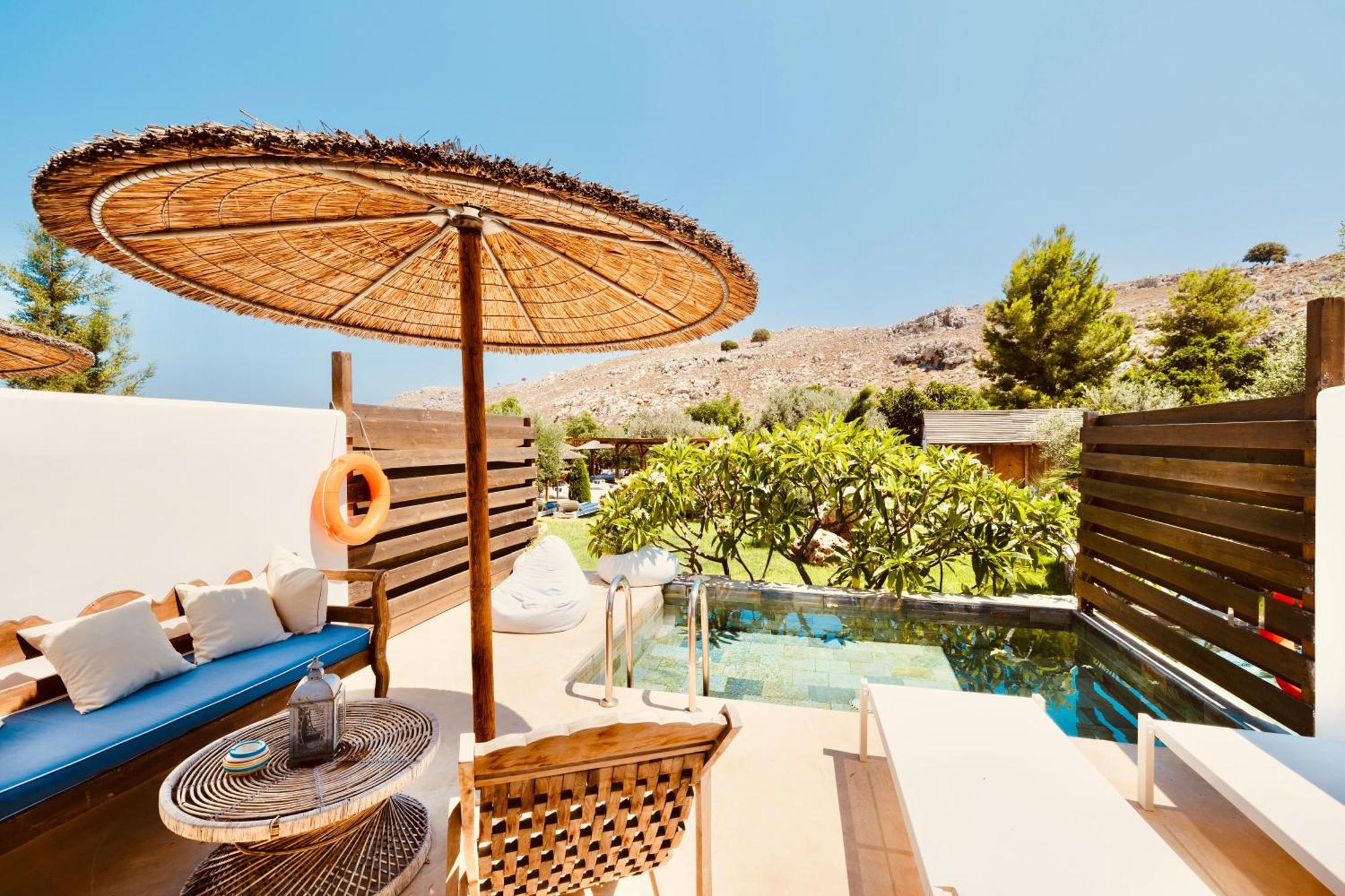 Caesars Gardens Hotel & Spa - Adults Only Lindos  Luaran gambar